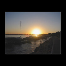 Sunset 2 postcard