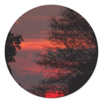 Sunset 4 stickers