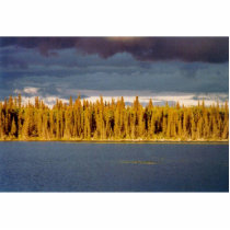 Sunset across Scoter Camp Lake photo sculptures by animalpark Sunset across Scoter Camp Lake photo sculptures