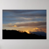 Sunset after the Storm in Scotlan posters