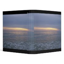 Sunset Along The Beach binders
