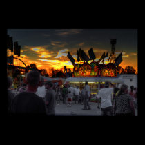Sunset and the Fun Begins posters