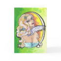 Sunset Angel Fairy fantasy art greeting cards