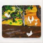 Sunset Angel mousepad