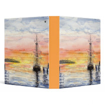 'Sunset Arrival' Binder