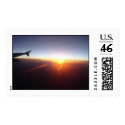 Sunset at 30,000 feet postage by corporatedave Sunset at 30,000 feet postage