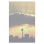 Sunset at Alberta Calgary Canada Stationery Design