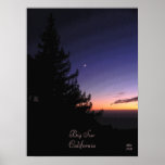 Sunset at Big Sur by Katiamaria Photos & Design TM Posters