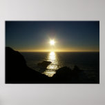 Sunset at Big Sur Posters