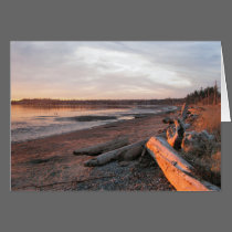 Sunset at Birch Bay cards