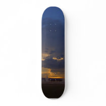 Sunset At Biscuit Basin skateboards by lifesphere Sunset At Biscuit Basin skateboards