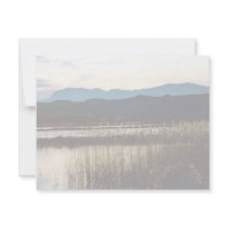 Sunset at Bosque del Apache Custom Invitation
