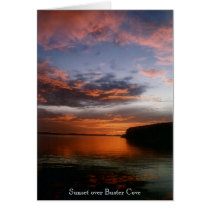 Sunset at Buster's Cove cards