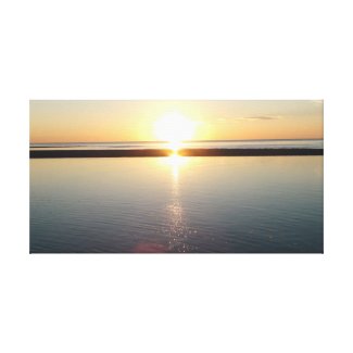 Sunset at Cape Cod Picture Gallery Wrapped Canvas