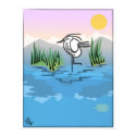 Sunset at Crane Lake Poster Print