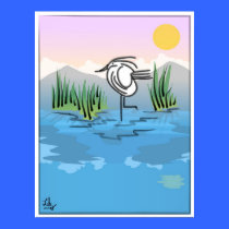 Sunset at Crane Lake Poster Print posters