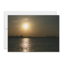Sunset at Danshui, Taipei County, Taiwan Personalized Invitation