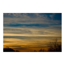 Sunset at Durand Eastman Park Poster posters