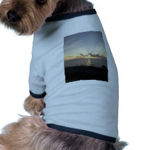 Sunset at Dusk Dog Tee Shirt