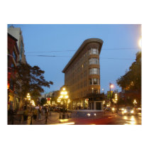 Sunset at Gastown Vancover BC posters by vreal6969 Sunset at Gastown Vancover BC posters