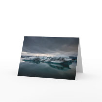 Sunset at Glacier Lagoon cards