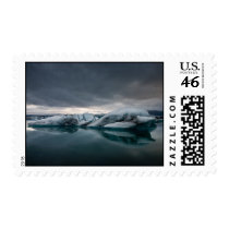Sunset at Glacier Lagoon postage