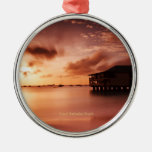 Sunset at Grand Barbados Beach Ornament