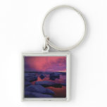 Sunset at Hudson Bay, Canada Key Chain