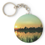 Sunset at Iroquois National Wildlife Refuge Key Chain