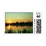 Sunset at Iroquois National Wildlife Refuge Stamp