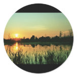 Sunset at Iroquois National Wildlife Refuge Sticker