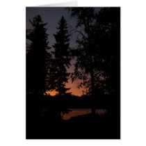 Sunset at Lake Five cards