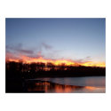 Sunset at Lake Leota posters
