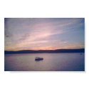 Sunset at Lake Wallenpaupack posters