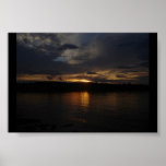 Sunset at Lane Cove posters
