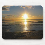 Sunset At Low Tide Mouse Pads