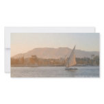 Sunset at Luxor Photo Card