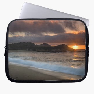 Sunset at Monastery Beach California, Laptop Sleeve