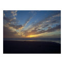 Sunset at Nye Beach posters