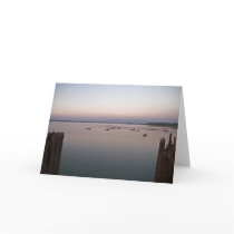 Sunset at O Bein Bridge• Greeting Card