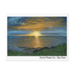 Sunset at Paradise Cove Postcard