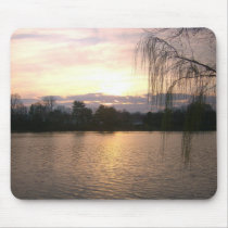 Sunset at Reservoir II mousepads by Lizzydee Sunset at Reservoir II mousepads