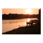 Sunset at Riverhills on Canvas Print Sunset at Riverhills on Canvas Print