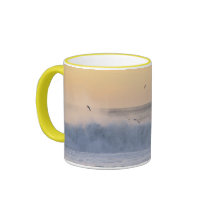Sunset at Rockaway mugs