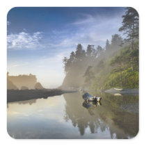 Sunset at Ruby Beach, Olympic National Park, Stickers
