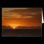 Sunset at Sea Card