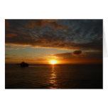Sunset at Sea Card