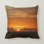 Sunset at Sea Pillow