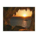 Sunset at sea postcards