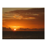 Sunset at Sea Poster Print